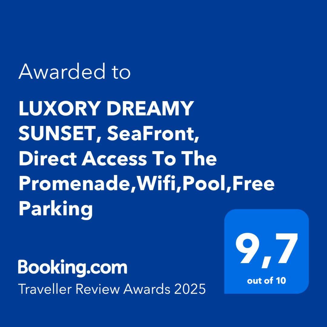 דירות לוס כריסטיאנוס Luxory Dreamy Sunset, Seafront, Direct Access To The Promenade,Wifi,Pool,Free Parking מראה חיצוני תמונה